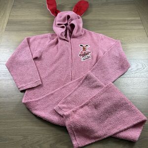 A Christmas Story Pink Nightmare Bunny Costume Adult One Size Pink Ralphie